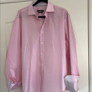 Bugatchi Pink Casual Button Down Shirt
